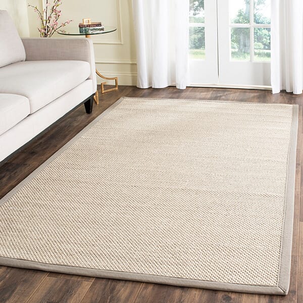 Safavieh Natural Fiber Nf143E Marble / Khaki Natural Fiber Area Rug