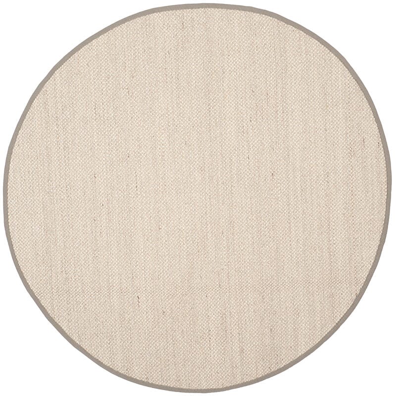 Safavieh Natural Fiber Nf143E Marble / Khaki Natural Fiber Area Rug