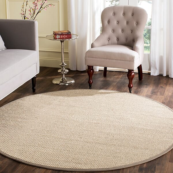 Safavieh Natural Fiber Nf143E Marble / Khaki Natural Fiber Area Rug