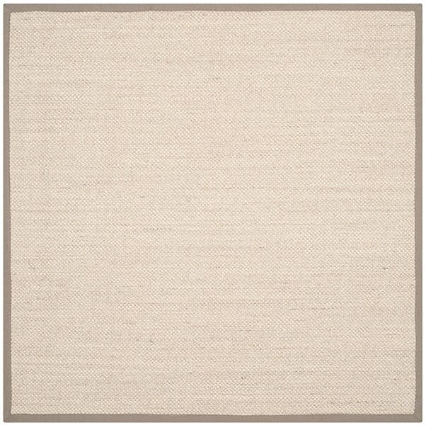 Safavieh Natural Fiber Nf143E Marble / Khaki Natural Fiber Area Rug