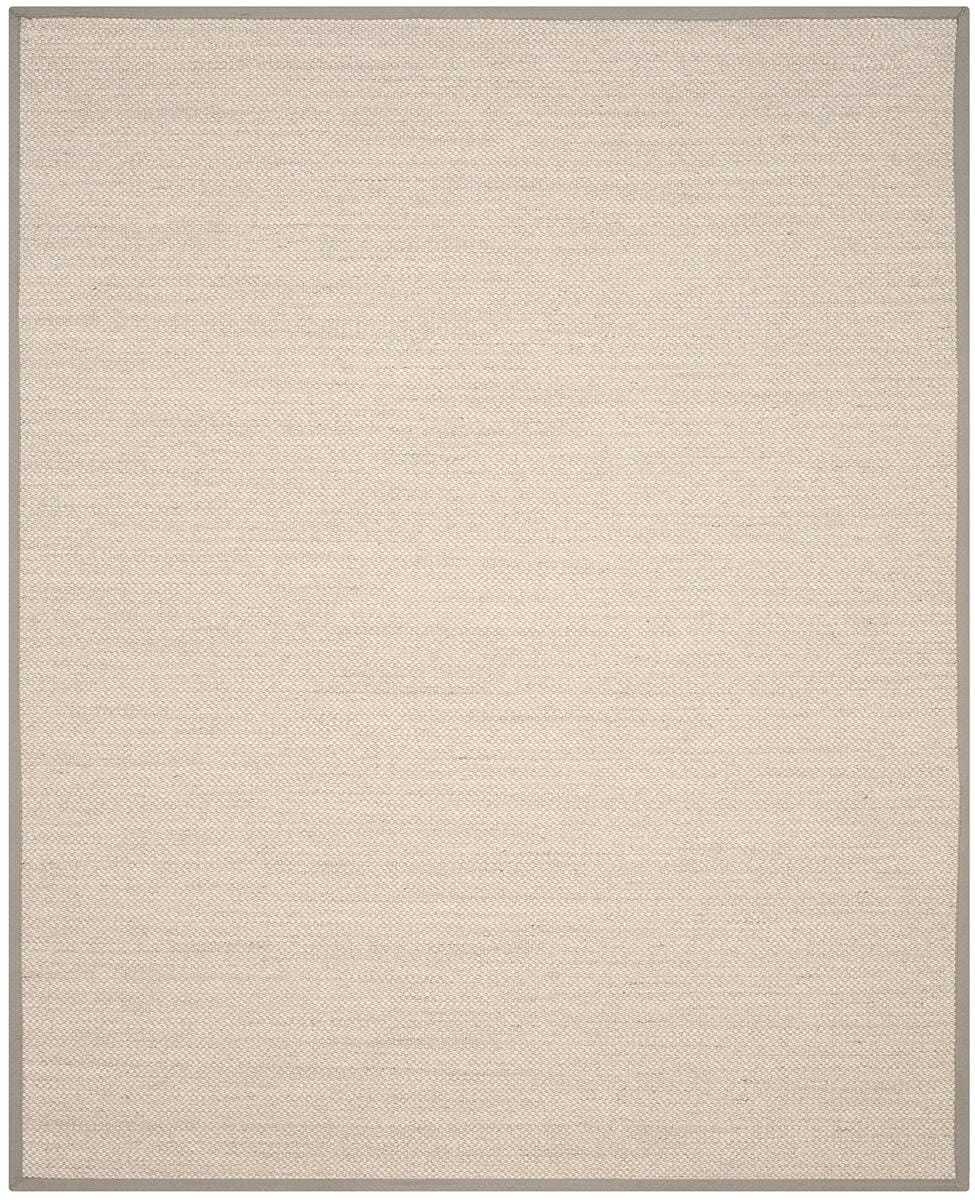 Safavieh Natural Fiber Nf143E Marble / Khaki Natural Fiber Area Rug