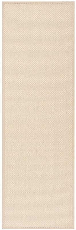 Safavieh Natural Fiber Nf150A Ivory / Light Beige Solid Color Area Rug