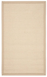 Safavieh Natural Fiber Nf150A Ivory / Light Beige Rugs.