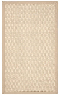 Safavieh Natural Fiber Nf150A Ivory / Light Beige Solid Color Area Rug