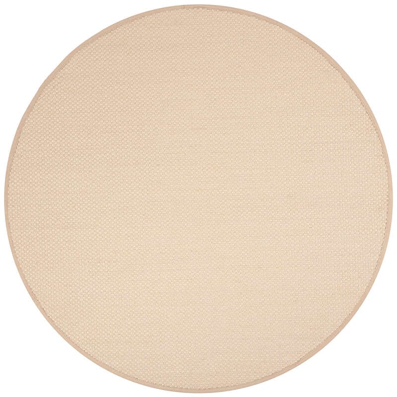 Safavieh Natural Fiber Nf150A Ivory / Light Beige Solid Color Area Rug