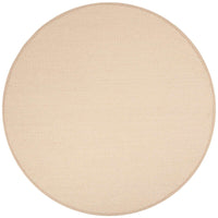 Safavieh Natural Fiber Nf150A Ivory / Light Beige Solid Color Area Rug