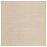 Safavieh Natural Fiber Nf150A Ivory / Light Beige Solid Color Area Rug