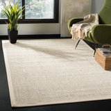 Safavieh Natural Fiber Nf150B Black / Ivory Rugs.