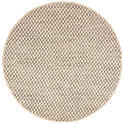 Safavieh Natural Fiber Nf150B Black / Ivory Solid Color Area Rug