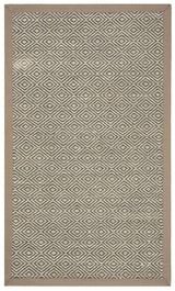 Safavieh Natural Fiber Nf151C Natural / Taupe Rugs.