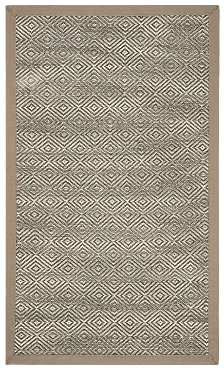 Safavieh Natural Fiber Nf151C Natural / Taupe Rugs.