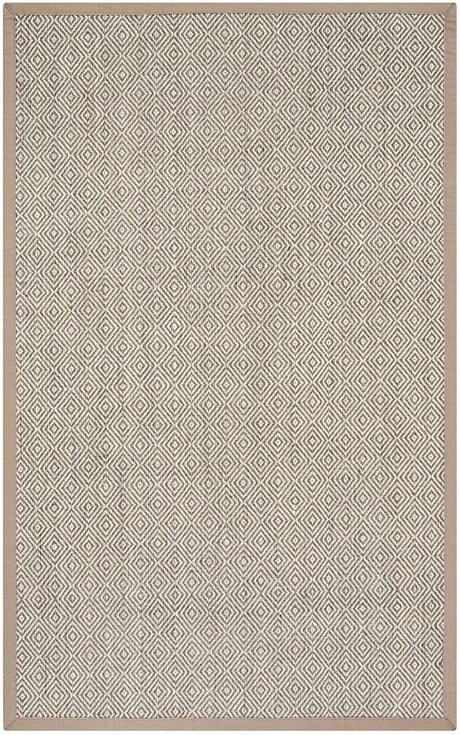 Safavieh Natural Fiber Nf151C Natural / Taupe Rugs.