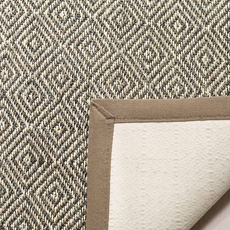 Safavieh Natural Fiber Nf151C Natural / Taupe Rugs.