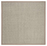 Safavieh Natural Fiber Nf151C Natural / Taupe Rugs.