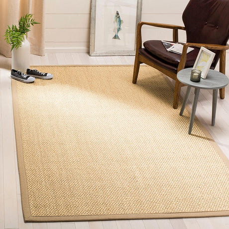 Safavieh Natural Fiber Nf152A Ivory / Beige Rugs.