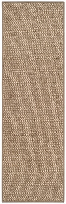 Safavieh Natural Fiber Nf153A Natural / Grey Natural Fiber Area Rug