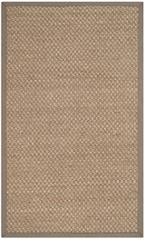 Safavieh Natural Fiber Nf153A Natural / Grey Rugs.
