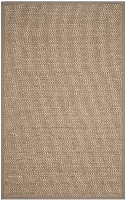 Safavieh Natural Fiber Nf153A Natural / Grey Natural Fiber Area Rug