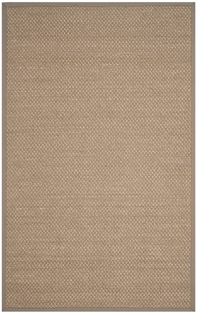 Safavieh Natural Fiber Nf153A Natural / Grey Natural Fiber Area Rug