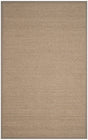 Safavieh Natural Fiber Nf153A Natural / Grey Natural Fiber Area Rug