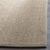 Safavieh Natural Fiber Nf153A Natural / Grey Rugs.