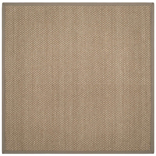 Safavieh Natural Fiber Nf153A Natural / Grey Natural Fiber Area Rug