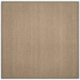 Safavieh Natural Fiber Nf153A Natural / Grey Rugs.