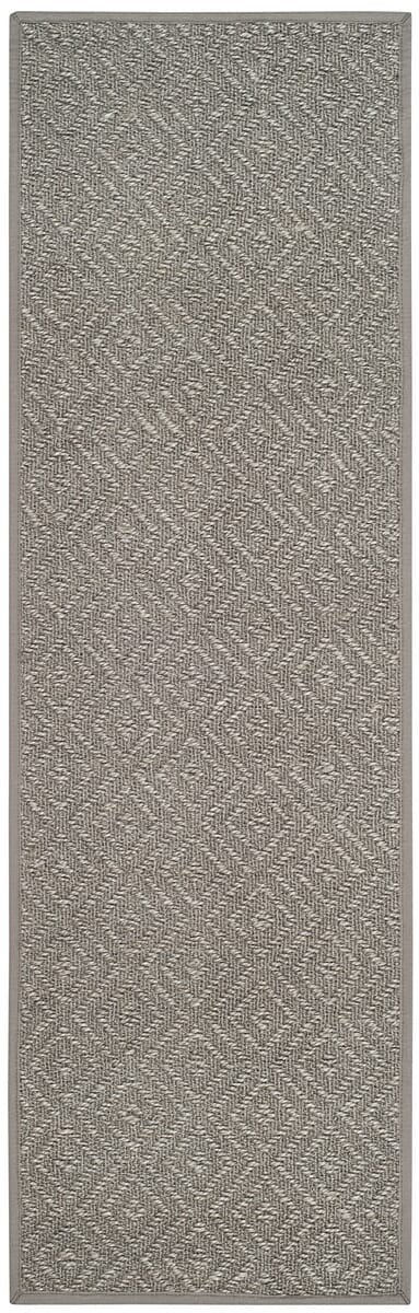 Safavieh Natural Fiber Nf154B Light Grey / Grey Rugs.