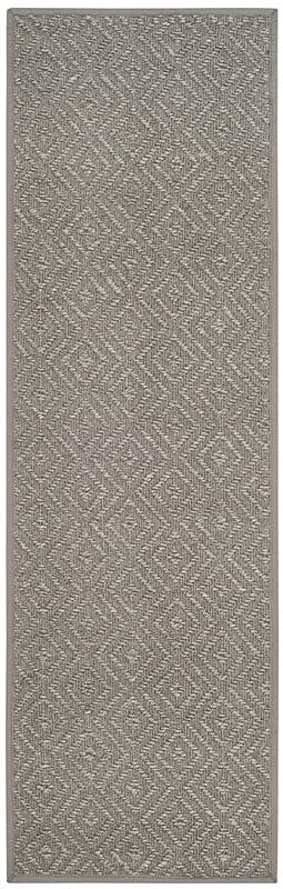 Safavieh Natural Fiber Nf154B Light Grey / Grey Rugs.