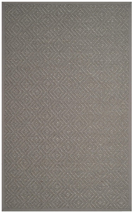 Safavieh Natural Fiber Nf154B Light Grey / Grey Rugs.