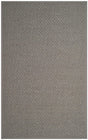 Safavieh Natural Fiber Nf154B Light Grey / Grey Natural Fiber Area Rug