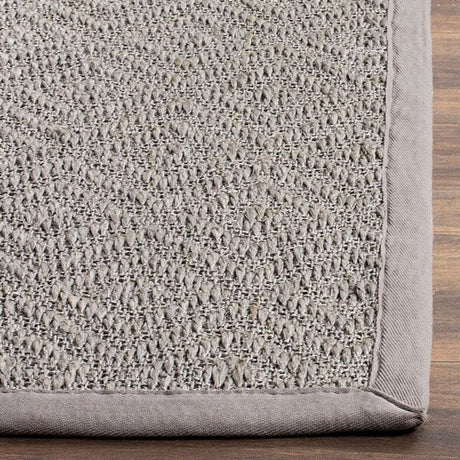 Safavieh Natural Fiber Nf154B Light Grey / Grey Rugs.