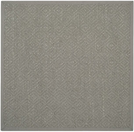 Safavieh Natural Fiber Nf154B Light Grey / Grey Rugs.