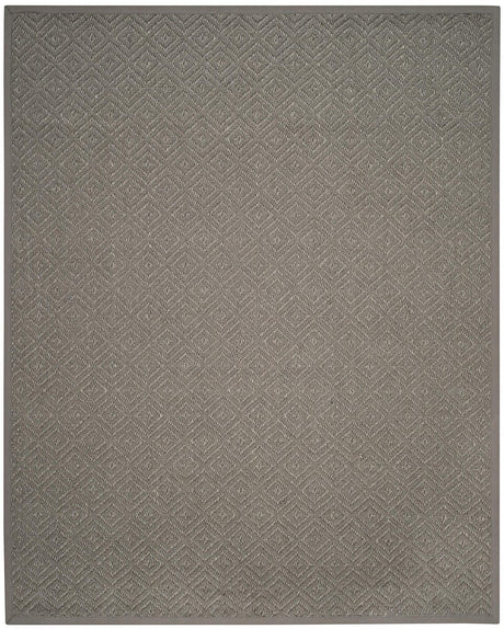 Safavieh Natural Fiber Nf154B Light Grey / Grey Rugs.