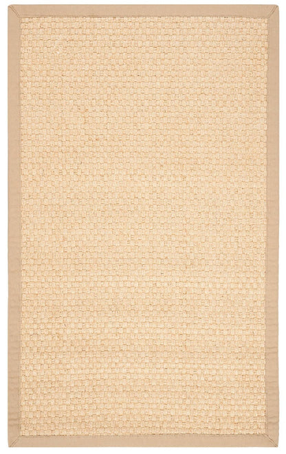 Safavieh Natural Fiber Nf156A Natural / Beige Bordered Area Rug