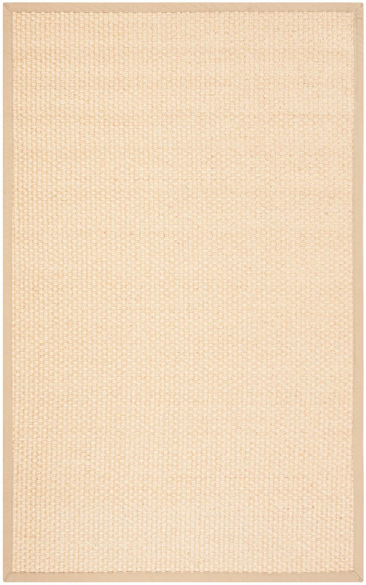 Safavieh Natural Fiber Nf156A Natural / Beige Bordered Area Rug