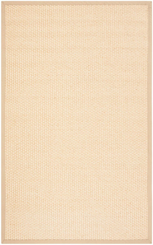 Safavieh Natural Fiber Nf156A Natural / Beige Bordered Area Rug