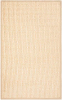 Safavieh Natural Fiber Nf156A Natural / Beige Bordered Area Rug