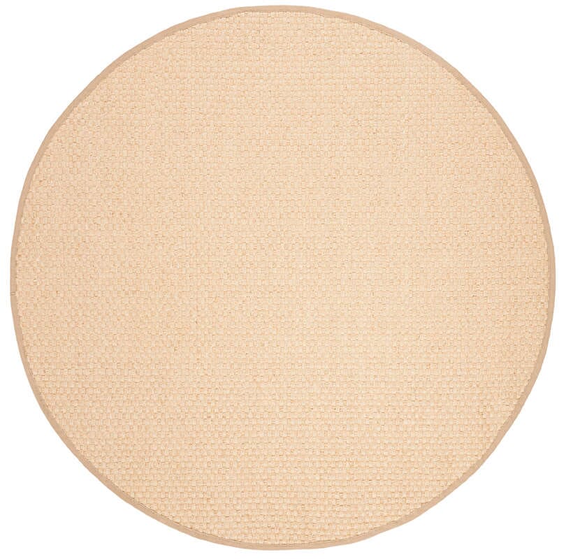 Safavieh Natural Fiber Nf156A Natural / Beige Bordered Area Rug