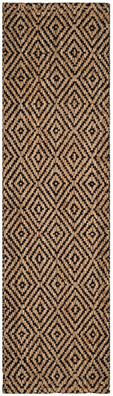 Safavieh Natural Fiber Nf181C Natural/Black Rug.