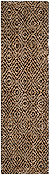 Safavieh Natural Fiber Nf181C Natural/Black Rug.