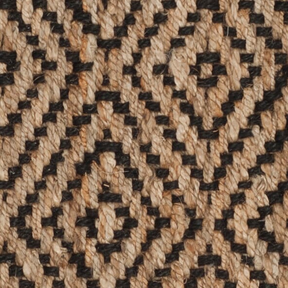 Safavieh Natural Fiber Nf181C Natural/Black Rug.