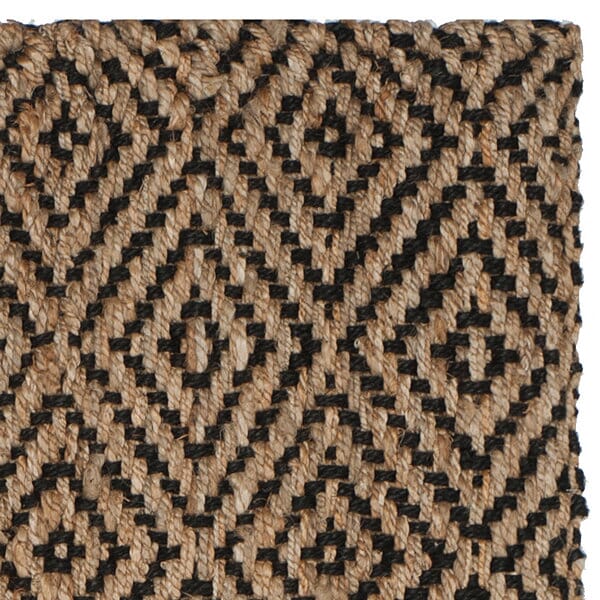 Safavieh Natural Fiber Nf181C Natural/Black Rug.