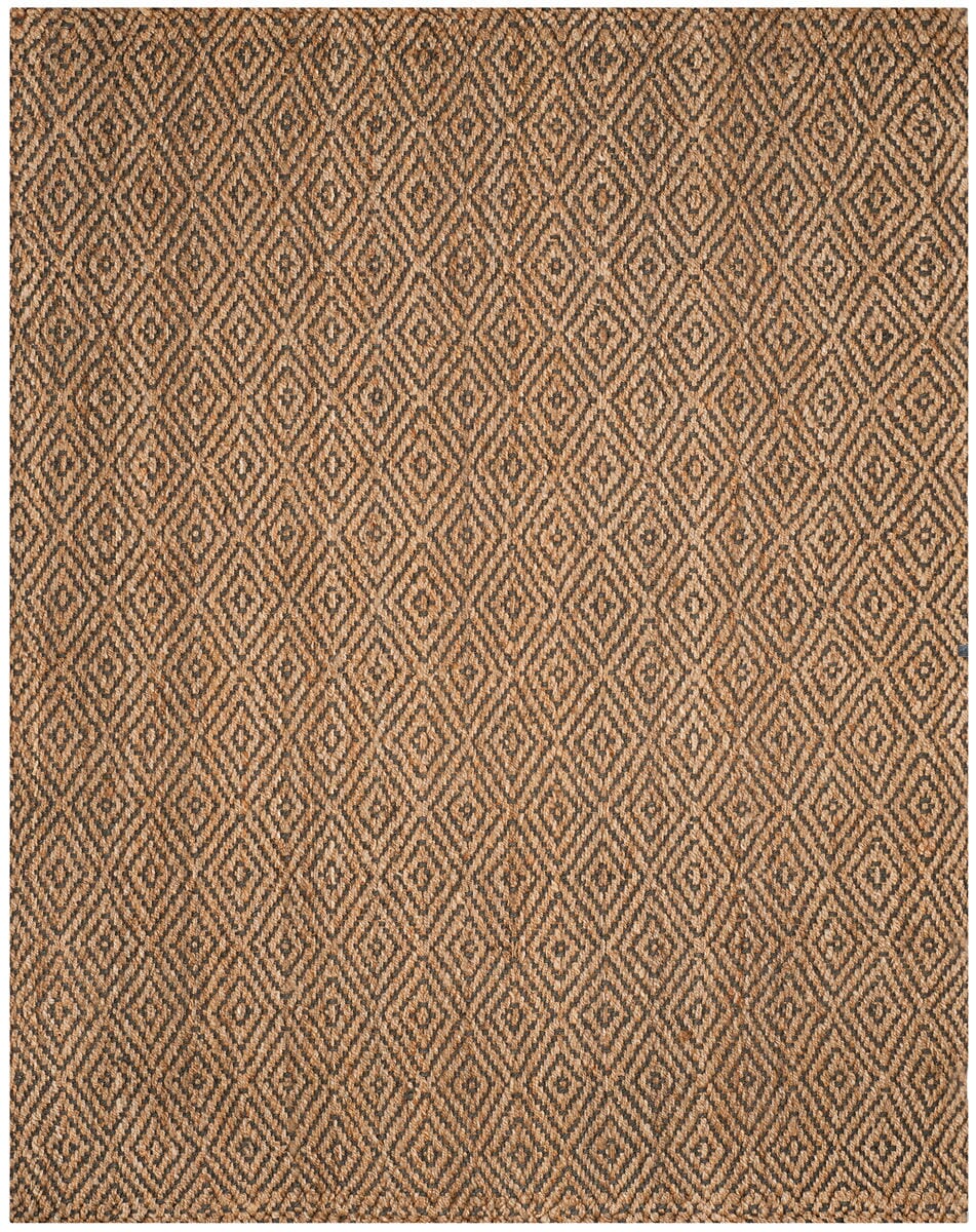 Safavieh Natural Fiber Nf181D Natural / Grey Natural Fiber Area Rug