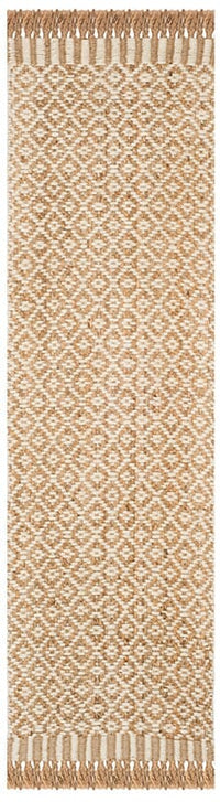 Safavieh Natural Fiber Nf182A Natural / Ivory Geometric Area Rug