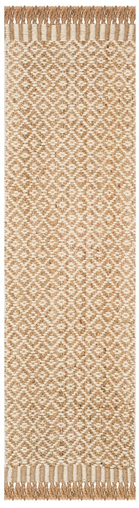 Safavieh Natural Fiber Nf182A Natural / Ivory Geometric Area Rug