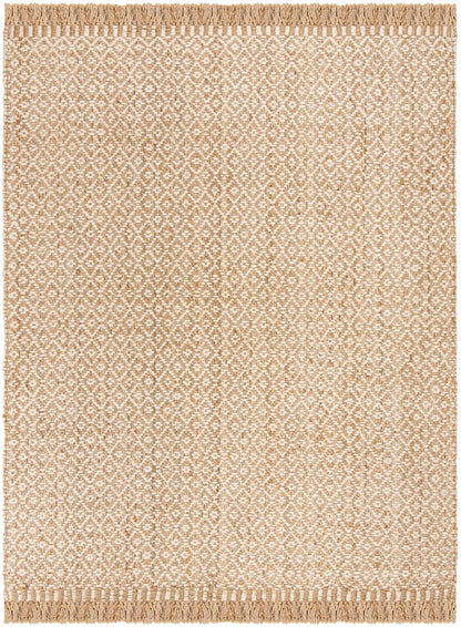 Safavieh Natural Fiber Nf182A Natural / Ivory Geometric Area Rug