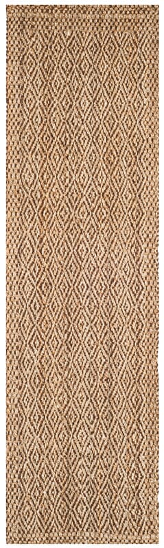 Safavieh Natural Fiber Nf183A Natural / Brown Solid Color Area Rug