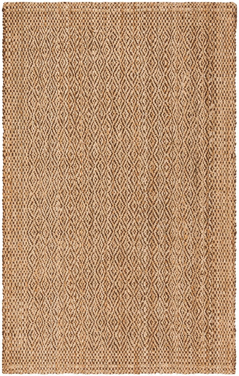 Safavieh Natural Fiber Nf183A Natural / Brown Solid Color Area Rug