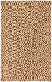 Safavieh Natural Fiber Nf183A Natural / Brown Solid Color Area Rug